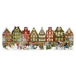 Käthe Wohlfahrt Adventsdeko & Kalender<Adventskalender "Nostalgisches Hauserleporello"