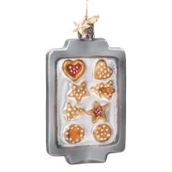 Poesie in Glas Baumschmuck Aus Glas<Backblech Mit Platzchen
