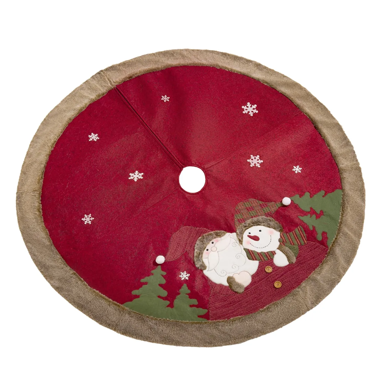 Käthe Wohlfahrt Baumdeko<Baumdecke Weihnachtsmann Und Schneemann