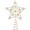 Käthe Wohlfahrt Baumspitzen<Baumspitze Filigraner Stern, Gold