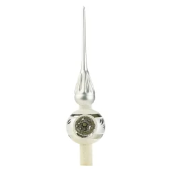 Käthe Wohlfahrt Baumspitzen<Baumspitze Silber Mit Silbernem Reflex-Stern
