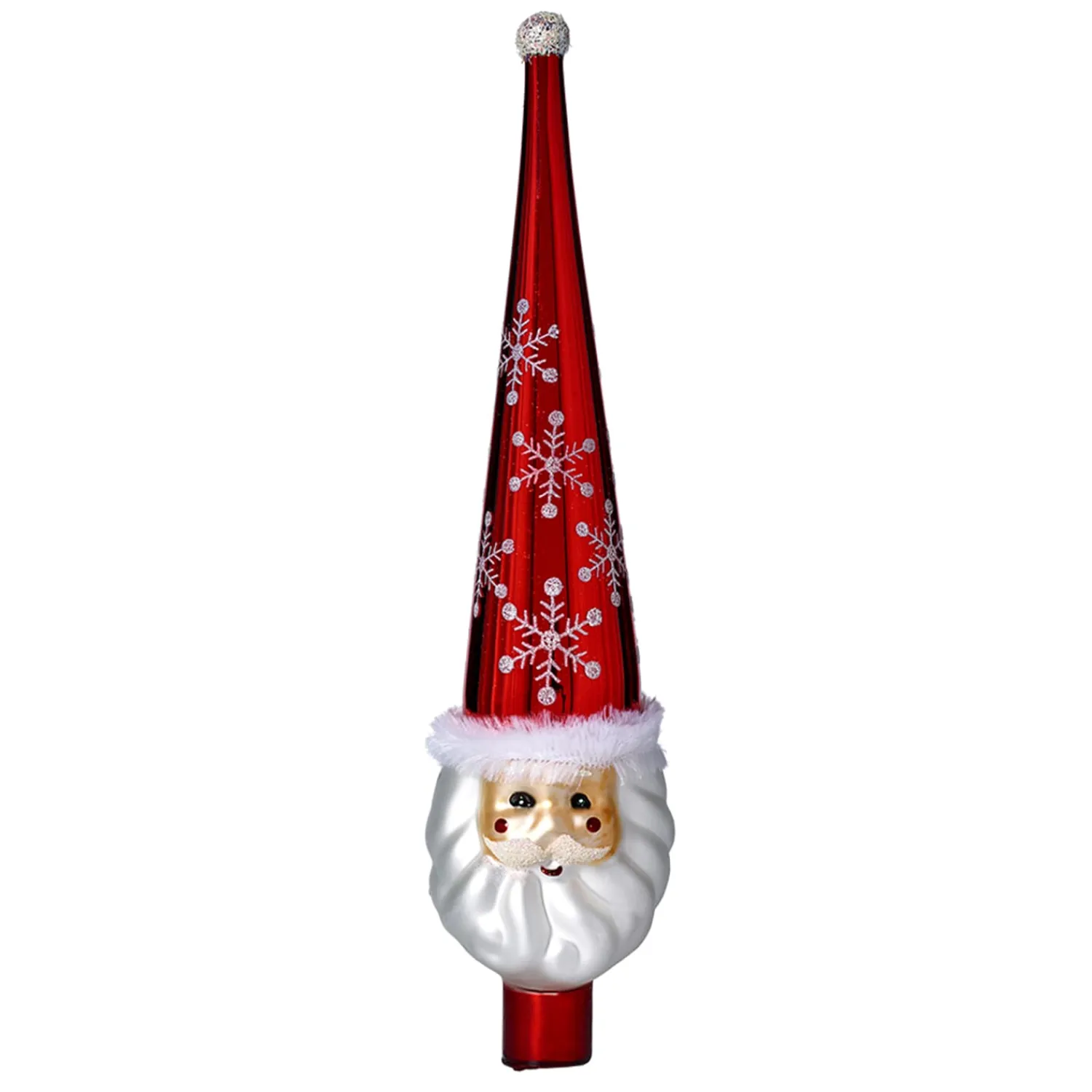 Käthe Wohlfahrt Baumspitzen<Baumspitze "Weihnachtsmann", Rot, 30Cm