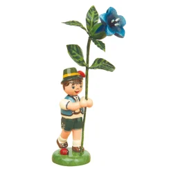 Hubrig Volkskunst Hubrig Miniaturen<Blumenkinder Enzian
