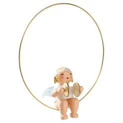 WENDT & KÜHN Wendt & Kühn Kollektion<Christbaumengel Im Ring Mit Becken