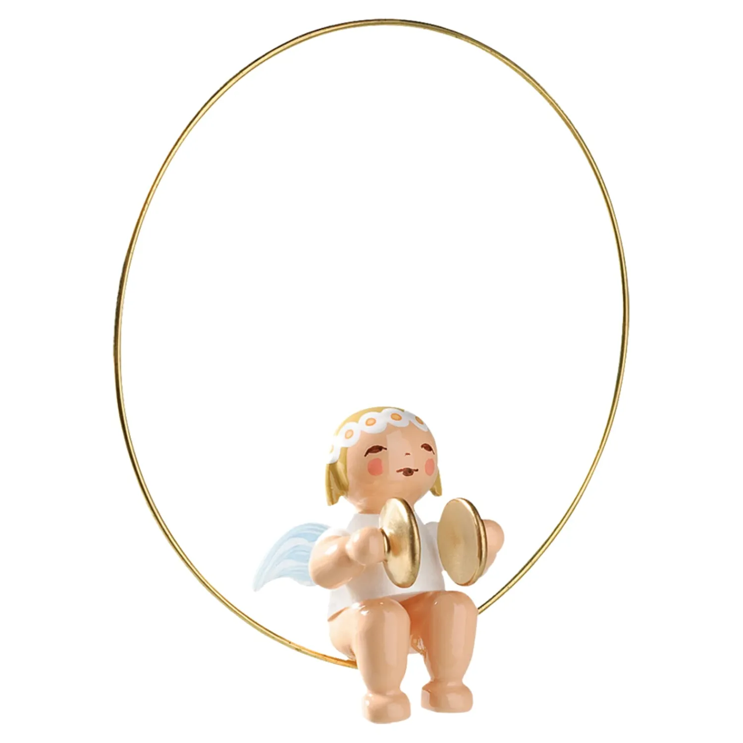 WENDT & KÜHN Wendt & Kühn Kollektion<Christbaumengel Im Ring Mit Becken