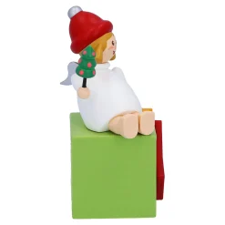 Käthes Original Käthes Original Figuren<Engel Mit Geschenkpackchen "Uberraschen"