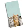 Käthe Wohlfahrt Tischdeko<Geschirrtuch "Katzenfreunde"