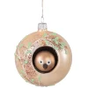 Käthe Wohlfahrt Baumkugeln Und Set-Angebote<Glaskugel Beige Mit Vogel, 8 Cm