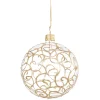 Käthe Wohlfahrt Baumkugeln Und Set-Angebote<Glaskugel Klar Mit Goldschnorkeln, 6 Cm