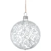 Käthe Wohlfahrt Baumkugeln Und Set-Angebote<Glaskugel Klar Mit Irisschnorkeln, 8 Cm