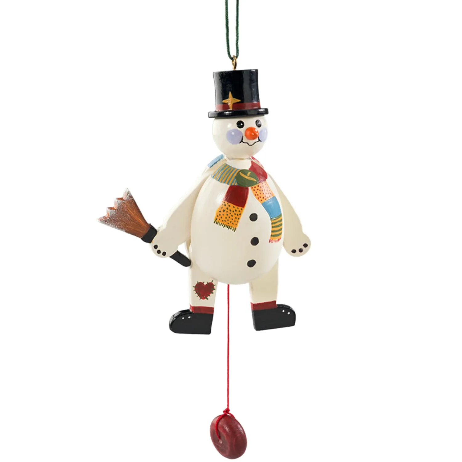 Käthes Original Baumschmuck Aus Holz<Hampelmann Schneemann