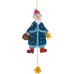 Käthes Original Baumschmuck Aus Holz<Hampelmann Weihnachtsmann