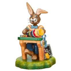 Hubrig Volkskunst Hubrig Miniaturen<Hasenschule Felix Erster Schultag
