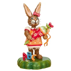 Hubrig Volkskunst Hubrig Miniaturen<Hasenschule Finchens Erster Schultag