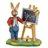 Hubrig Volkskunst Hubrig Miniaturen<Hasenschule Lehrer Lempel