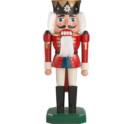 Käthes Original Nussknacker<Holzknackl "Konig", 26Cm