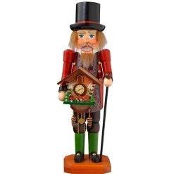Käthes Original Deutschland Motive<Holzknackl "Uhrenhandler", 31Cm