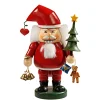 Käthes Original Nussknacker<Holzknackl "Weihnachtsmann", 13,5Cm