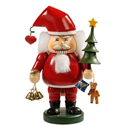 Käthes Original Nussknacker<Holzknackl "Weihnachtsmann", 13,5Cm