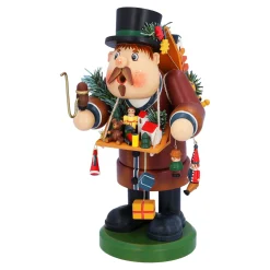 Käthes Original Räuchermänner<Holzknoddl "Spielzeughandler", Rauchermannchen