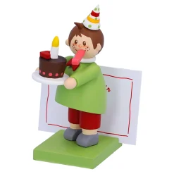Käthes Original Käthes Original Figuren<Junge Mit Torte "Herzlichen Gluckwunsch"