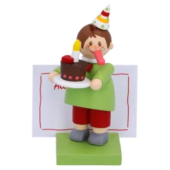 Käthes Original Käthes Original Figuren<Junge Mit Torte "Herzlichen Gluckwunsch"