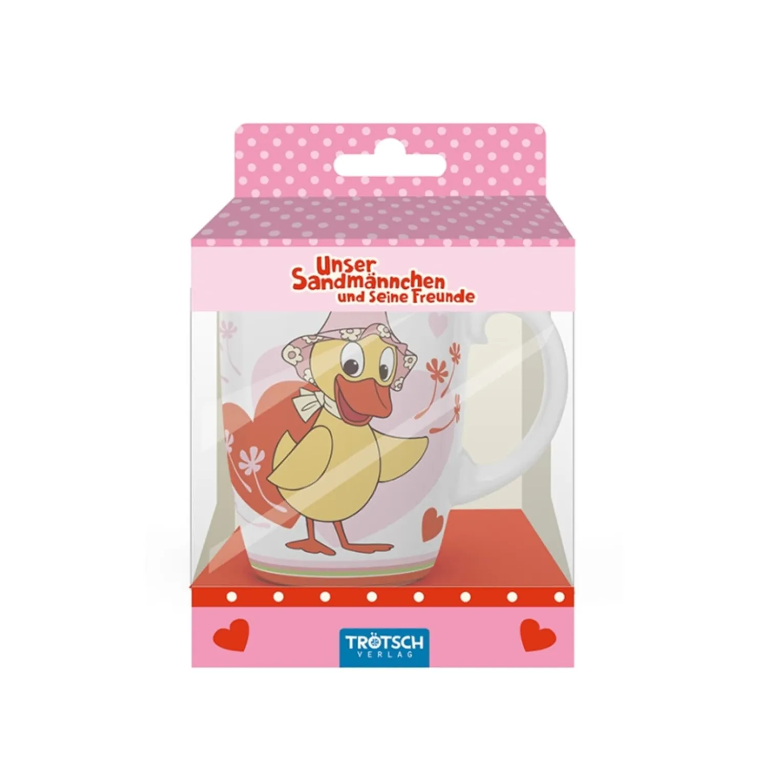 Trötsch Verlag Unser Sandmännchen Und Seine Freunde<Kindertasse "Schnatterinchen"
