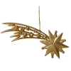 Käthe Wohlfahrt Baumschmuck Aus Kunststoff<Komet Mit Glimmer, Gold