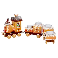 Käthes Original Räuchermänner<Lebkuchen Duftl-Zug "Durch Den Advent"