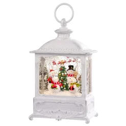 KONSTSMIDE Laternen<Led Schneelaterne "Schneemannfamilie", 25 Cm