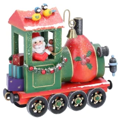 Käthes Original Räuchermänner<Lokomotive Mit Weihnachtsmann, Duftl