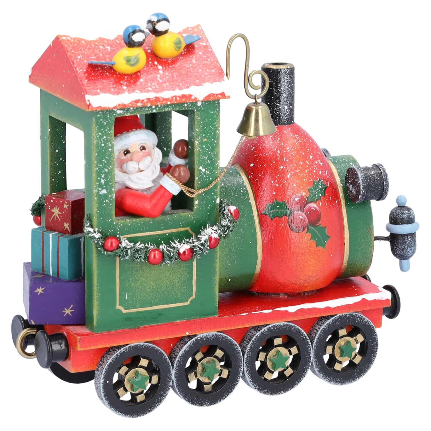 Käthes Original Räuchermänner<Lokomotive Mit Weihnachtsmann, Duftl