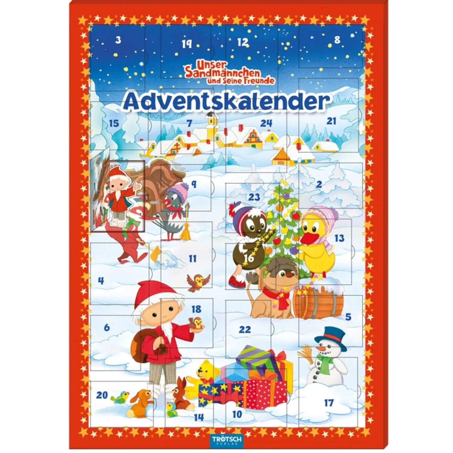 Trötsch Verlag Unser Sandmännchen Und Seine Freunde<Magnet-Adventskalender "Sandmann"