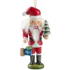 Käthes Original Nussknacker<Miniknackl "Weihnachtsmann", 9,5 Cm