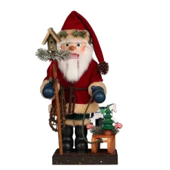 Christian ULBRICHT Nussknacker<Nusknacker "Weihnachtsmann Mit Schlitten", 47Cm