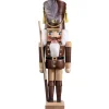HODREWA Nussknacker<Nussknacker "Gardesoldat", Braun/Lasiert, 40 Cm