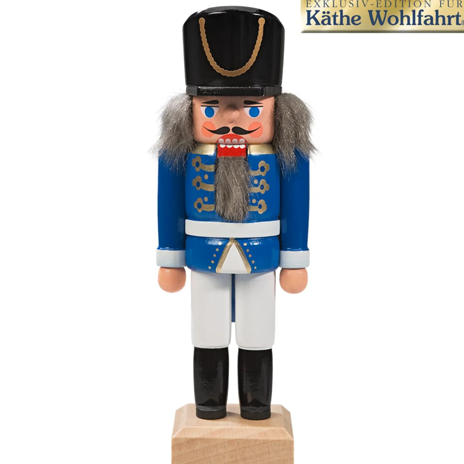 HODREWA Nussknacker<Nussknacker "Husar" Blau, 14,5Cm