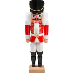 HODREWA Nussknacker<Nussknacker "Husar" Rot, 27Cm