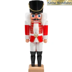 HODREWA Nussknacker<Nussknacker "Husar" Rot, 27Cm