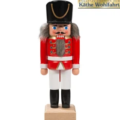 HODREWA Nussknacker<Nussknacker "Husar" Rot, 14,5Cm
