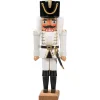 HODREWA Nussknacker<Nussknacker "Husar" Weis, 36Cm