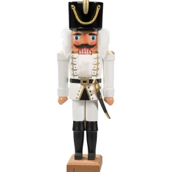 HODREWA Nussknacker<Nussknacker "Husar" Weis, 36Cm