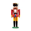 HODREWA Nussknacker<Nussknacker "Konig" Rot, 24Cm