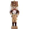 HODREWA Nussknacker<Nussknacker "Trommler", Braun/Lasiert, 30 Cm
