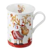 Käthe Wohlfahrt Tischdeko<Porzellan-Tasse "Elch"