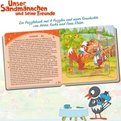 Trötsch Verlag Spielzeug<Puzzlebuch "Herr Fuchs Und Frau Elster"