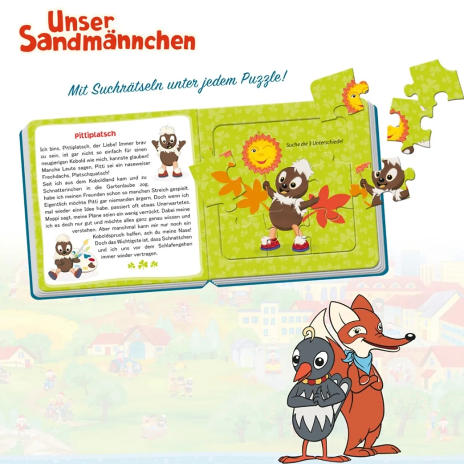 Trötsch Verlag Spielzeug<Puzzlebuch "Mein Erstes Puzzlebuch - Unser Sandmannchen"