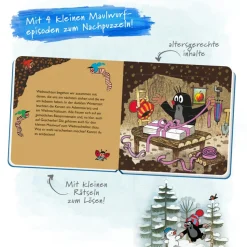 Trötsch Verlag Spielzeug<Puzzlebuch Zu Weihnachten "Der Kleine Maulwurf"