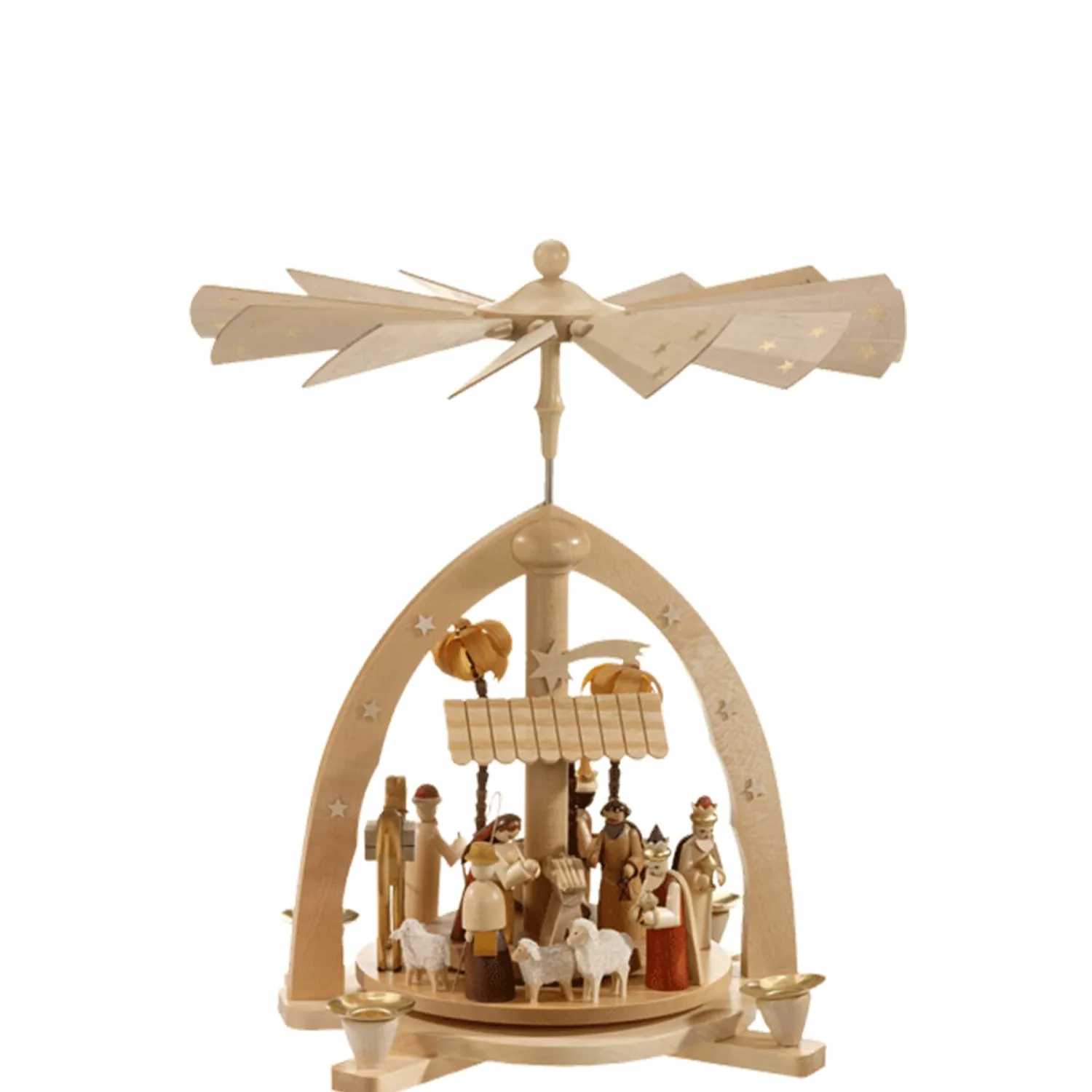 Richard Glässer Pyramiden<Pyramide "Christi Geburt"