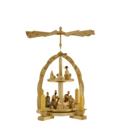 Richard Glässer Pyramiden<Pyramide "Christi Geburt Mit Schafherde"